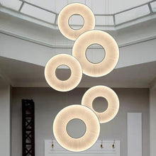 Carica l'immagine nel visualizzatore di Gallery, Pleated Chandeliers Japanese Designer Creative Dining Room Bedroom
