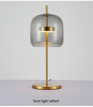 Carica l'immagine nel visualizzatore di Gallery, Modern Bedside LED Glass Lamp
