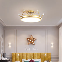 Carica l&#39;immagine nel visualizzatore di Gallery, Simple Modern Golden Crown Chandelier
