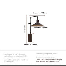 Carica l'immagine nel visualizzatore di Gallery, Lampada da Giardino Impermeabile IP65 – Eleganza per Esterni
