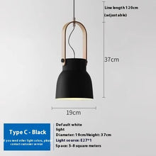 Carica l'immagine nel visualizzatore di Gallery, Lampada a Sospensione Nordic Style – Ideale per Ristoranti e Ambienti Lounge
