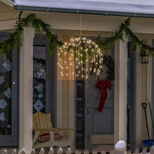 Carica l'immagine nel visualizzatore di Gallery, Decorazione Natalizia a Cupola Luminosa – LED Colorati o Caldi per Esterno
