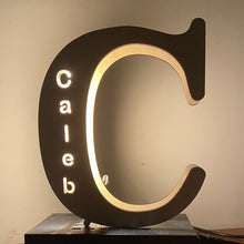 Carica l'immagine nel visualizzatore di Gallery, Personalized Custom Letter Lamp English Name Lamp
