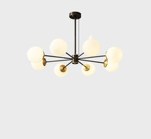 Carica l'immagine nel visualizzatore di Gallery, Lampadario Nordico a Sfere in Vetro – Eleganza Moderna per il Living

