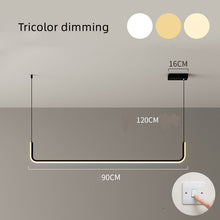 Carica l'immagine nel visualizzatore di Gallery, Office Minimalist Style Restaurant Line Chandelier
