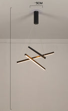 Carica l'immagine nel visualizzatore di Gallery, Lampadario Duplex in Vetro
