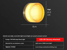 Carica l'immagine nel visualizzatore di Gallery, Creative Bedside-use Wall Lamp Hallway Corridor Bedroom Bathroom Lamp
