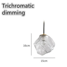 Carica l'immagine nel visualizzatore di Gallery, Minimalist Art Ice Cube Restaurant Chandelier Personality Creative
