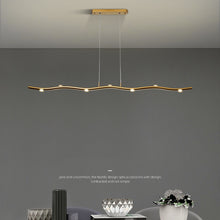 Carica l'immagine nel visualizzatore di Gallery, Long Dining Room Chandelier Post-modern Creative Nordic Fashion Dining Table Bar Lamp
