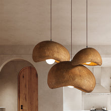 Carica l'immagine nel visualizzatore di Gallery, Cloud Chandelier With Micro Cement Cream French Bar Island Restaurant
