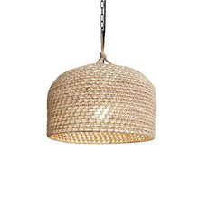 Carica l'immagine nel visualizzatore di Gallery, Vintage Hotel Homestay Bedroom Light Hemp Rope Woven Zen Tea Room
