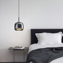Carica l'immagine nel visualizzatore di Gallery, Italian Minimalist Dining Room Glass Chandelier
