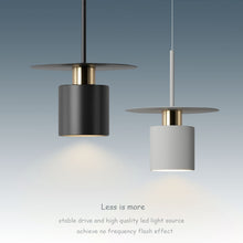 Carica l'immagine nel visualizzatore di Gallery, Modern Minimalist Bedroom Bedside Small Droplight Designer Creative Aisle Study Bar Restaurant Special Decoration Chandelier
