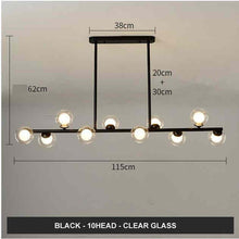 Carica l'immagine nel visualizzatore di Gallery, Modern Minimalist Glass Bubble Ball Lamp Nordic Restaurant
