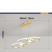 Carica l'immagine nel visualizzatore di Gallery, Simple Modern Household Circular LED For Restaurant Pendant Lights
