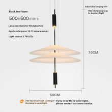 Carica l'immagine nel visualizzatore di Gallery, Modern Minimalist Chandelier Nordic Style Restaurant Acrylic
