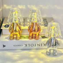 Carica l'immagine nel visualizzatore di Gallery, LED Creative Crystal Small Night Lamp Desktop Decoration Table Lamp
