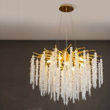 Carica l'immagine nel visualizzatore di Gallery, Villa Living Room Crystal Chandelier Light Luxury Restaurant Bar Table Lamp
