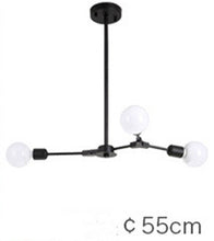Carica l'immagine nel visualizzatore di Gallery, Lampadario Molecolare a Bracci Regolabili – Struttura Elettrolitica in Stile Moderno
