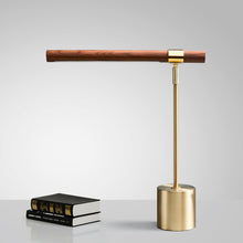 Carica l'immagine nel visualizzatore di Gallery, Nordic Creative Simple Wood Grain Desk Lamp
