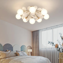 Carica l'immagine nel visualizzatore di Gallery, Plafoniera LED Petalo – Design Soffice per Camere da Letto e Camerette
