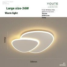 Carica l'immagine nel visualizzatore di Gallery, Lampada da Soffitto Moderna – Design Triangolare Morbido per Camera da Letto
