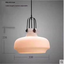 Carica l'immagine nel visualizzatore di Gallery, Retro Industrial Style Lighting Bar Glass Chandelier
