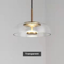 Carica l'immagine nel visualizzatore di Gallery, Luce Sospesa in Vetro – Un Tocco di Design Nordico
