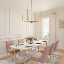 Carica l'immagine nel visualizzatore di Gallery, American Country Vintage Industrial Style Candle Chandelier

