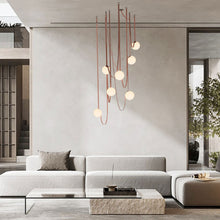 Carica l'immagine nel visualizzatore di Gallery, Modern Minimalist Duplex LED Chandelier
