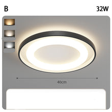 Carica l'immagine nel visualizzatore di Gallery, Plafoniera LED Moderna in Ferro e PMMA – Design Minimal e Elegante
