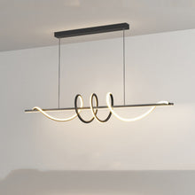 Carica l'immagine nel visualizzatore di Gallery, Three Ring Minimalist LED Long Bar Restaurant Pendant Light
