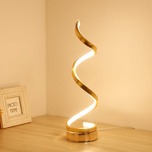 Carica l'immagine nel visualizzatore di Gallery, Lampada da tavolo a LED con protezione per gli occhi, lampada da comodino minimalista e creativa
