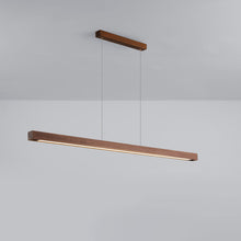 Carica l'immagine nel visualizzatore di Gallery, Japanese Style Modern Simple Zen Tea Room Solid Wood Strip Lamps
