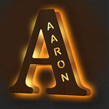 Carica l'immagine nel visualizzatore di Gallery, Personalized Custom Letter Lamp English Name Lamp
