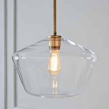 Carica l'immagine nel visualizzatore di Gallery, Nordic Modern Minimalist Cafe Bar Light Luxury Glass Single Head Small Chandelier
