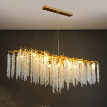 Carica l'immagine nel visualizzatore di Gallery, Villa Living Room Crystal Chandelier Light Luxury Restaurant Bar Table Lamp
