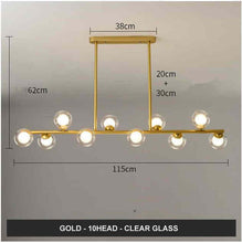 Carica l'immagine nel visualizzatore di Gallery, Modern Minimalist Glass Bubble Ball Lamp Nordic Restaurant
