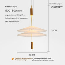 Carica l'immagine nel visualizzatore di Gallery, Modern Minimalist Chandelier Nordic Style Restaurant Acrylic

