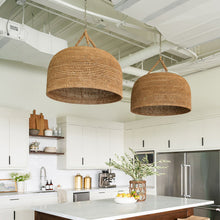 Carica l'immagine nel visualizzatore di Gallery, Vintage Hotel Homestay Bedroom Light Hemp Rope Woven Zen Tea Room

