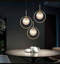 Carica l'immagine nel visualizzatore di Gallery, Lampadario Nordic Luxury in Vetro Artistico
