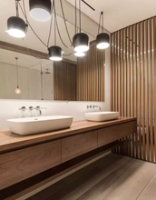 Carica l'immagine nel visualizzatore di Gallery, Lampada Sospensione Modulabile in Stile Aim – Nero Opaco a Braccio Regolabile
